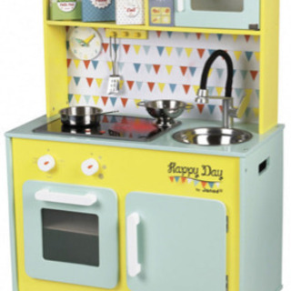 トイザらス限定　木製ハッピーデーわくわく　IHキッチン　おままごと