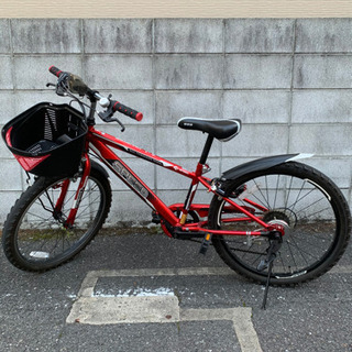 アサヒ　スピード　自転車　22インチ  男の子