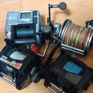 中古品リール6点 ダイワ リョービ SHIMANO