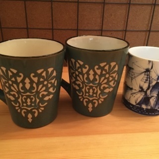 フランフランとZARAホームのマグカップ