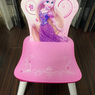 ディズニープリンセス　椅子・机　おもちゃ箱　整理棚の画像