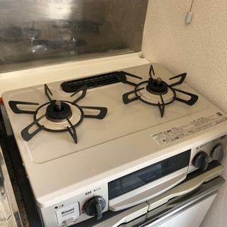 ほぼ新品：リンナイ ガステーブル おまけ付
