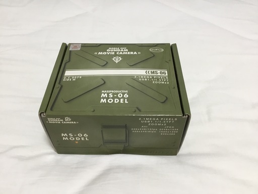 【募集終了】ガンダム　ムービーカメラ　MS-06