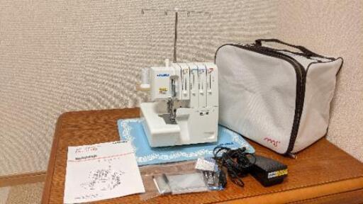 ★美品★JUKI オーバーロックミシン MO 114D　専用ケース付き