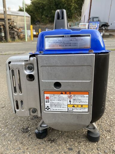 整備済 出力610W ヤマハ 4サイクル ポータブル 発電機 EF7H　50Ｈｚ 6.1A　現物確認歓迎、初期不良も安心対応