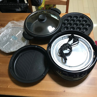 電気鍋セット　タイガー製品の画像