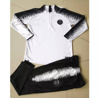 パリ・サンジェルマン 上下セット フランス　2着セット　白M赤L 薄手の画像