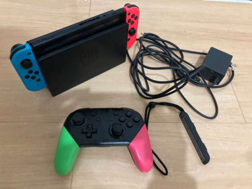 Nintendo Switch 任天堂（ニンテンドー）スイッチプロコン、複数ソフト付き