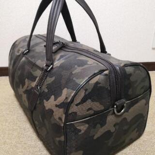 【新品・未使用品】 COACH　コーチ　迷彩　ボストンバッグの画像