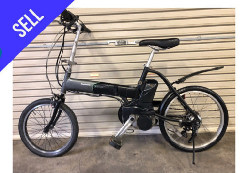 電動自転車☆パナソニック オフタイム 折りたたみ電動自転車 3ah☆