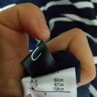 　ワンピース　サマーワンピース　ストライプの画像