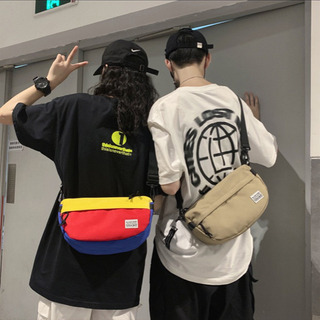 新品　男女兼用ショルダーバッグ　ウエストバッグ ポーチ ボディバ...