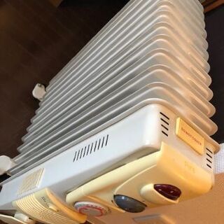 お相手決まりました　オイルヒーター（ファンヒータ機能付き）