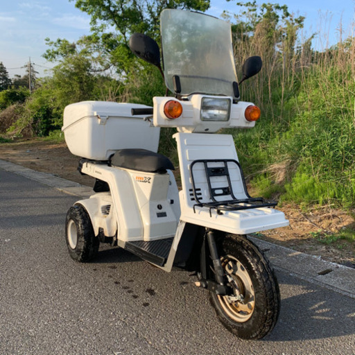 【整備済み】ノーヘルOK!ミニカー登録！ジャイロX 低走行 2st後期 GYRO X TD01 バッテリー新品！キャブOH済み！燃料ポンプ交換済み！現状売買