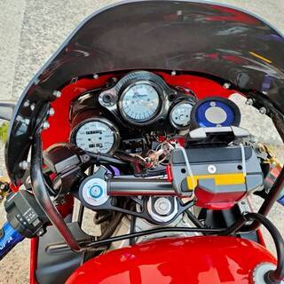 　ホンダ　VFR400R　NC30　1992年最終モデル　59馬力クラス最強　最新ETC2.0装備　オリジナルメｰタｰ　速度リミットなし　パワーバンドの破壊力はＮＳＲ以上　フルカウル　現役バリバリの画像