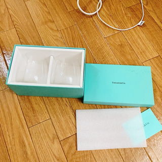 ティファニーのおしゃれなグラス