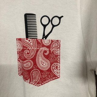 Buck number TEE SHIRTS L寸 バンダナプリントの画像
