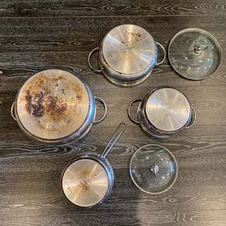 ドイツフィスラー社製　ステンレス鍋セットの画像