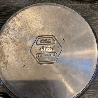 ドイツフィスラー社製　ステンレス鍋セットの画像