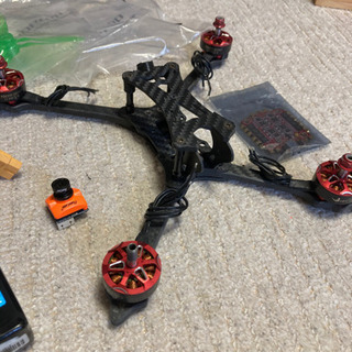 ドローンセット　5インチ機体、パーツ、S-FHSSの画像