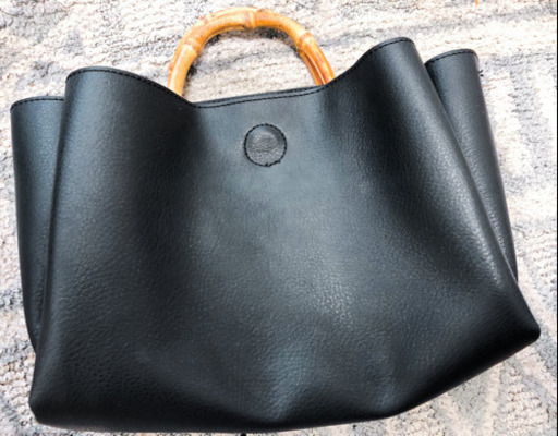 【4/25-26限定】美品●かばん●バンブー/ハンドバッグ