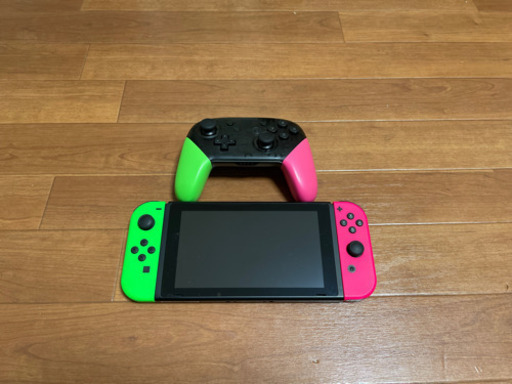 お買得！Switchスプラ2同梱版＆プロコン＆オールインボックス