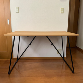 MUJI 木製折りたたみテーブル 幅120cm