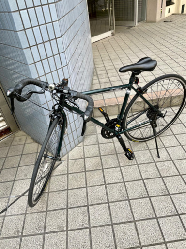 アサヒサイクル ロードバイク アビリティ DE VOYAGE 700×25C 外装14段変速 BDグリーン