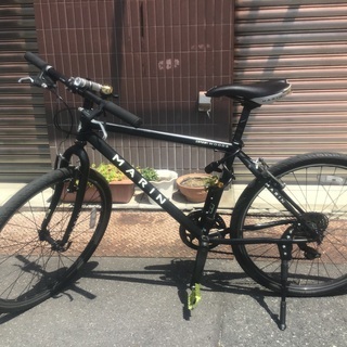 MARINクロスバイクMUIRWOOD　26インチタイヤ　黒 S...