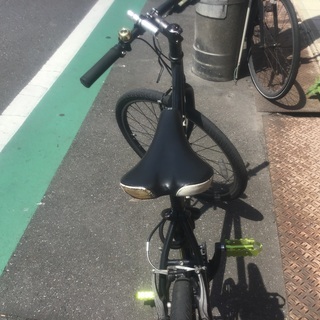 MARINクロスバイクMUIRWOOD　26インチタイヤ　黒 SHIMANO8段ギアの画像