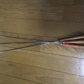 バーベキュー用串3本セット　キャンプ