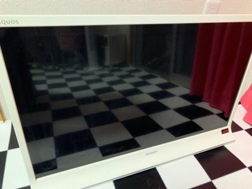 SHARP 32型 TV ホワイト