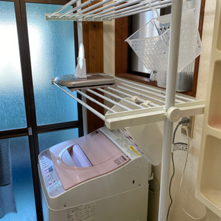 洗濯機上　ラック　物置　　ランドリーラック