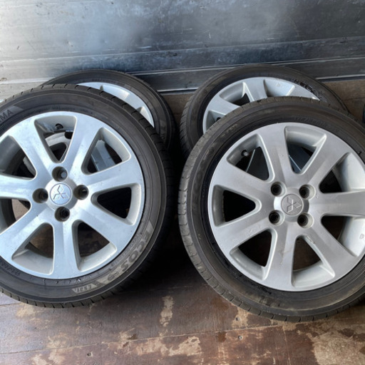三菱　アイ　純正アルミホイール　夏タイヤ　セット　175/55R15 2本　145/65R15 2本セット