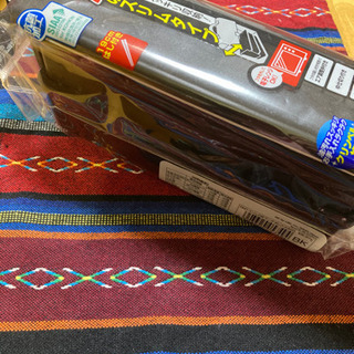 新品2段お弁当箱　ブラックの画像