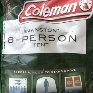 [商談中]Coleman 8人用　テント