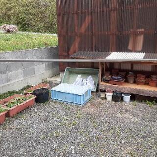 太めの物干し竿の画像