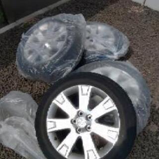 デリカD5純正ホイール＆225/55R18タイヤ4本セット
