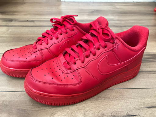 NIKE AIR FORCE  1 赤
