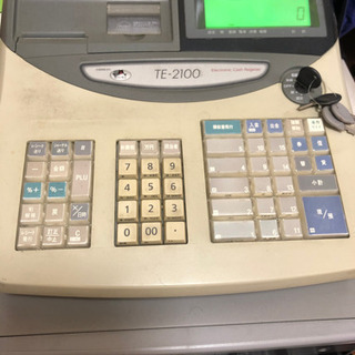 レジスター　CASIO te-2100