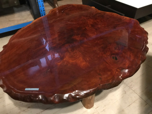 JF01776 天然無垢 一枚板 座卓ローテーブル