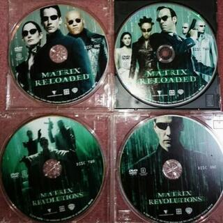 中古DVD 映画マトリクスのシリーズ４枚