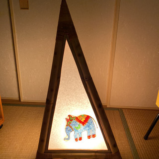 エスニック ランプ 置型の画像