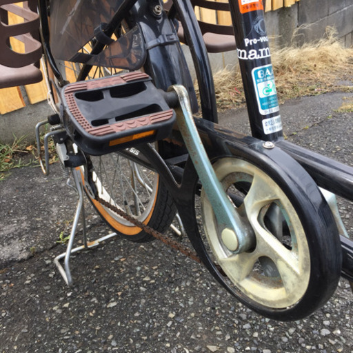 ◆子供乗せ自転車◆20-22インチ Pro-vocatio mamma シマノ変速＋シマノ製LEDライト付！OGK製子供乗せ 前輪ロッ