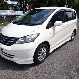 【車検コミ価格】フリード　Gエアロ*検2年付*ナビ*TV*ETC...