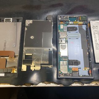 Xperia XZ1のバッテリー交換修理