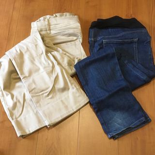 マタニティズボン＋抱き枕（授乳クッション）