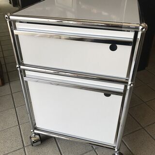 ■ioy0421■USMハラー　ロールボーイ　デスクワゴン　2段■