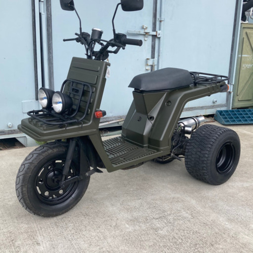 宮城県仙台市！ジャイロX ミリタリーカスタム ボアアップ サバゲー 自衛隊カラー 世田谷ベース好きの方 カーキグリーン ODカラー