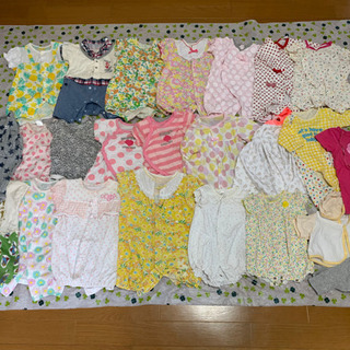 ベビー服 ロンパース 全25着